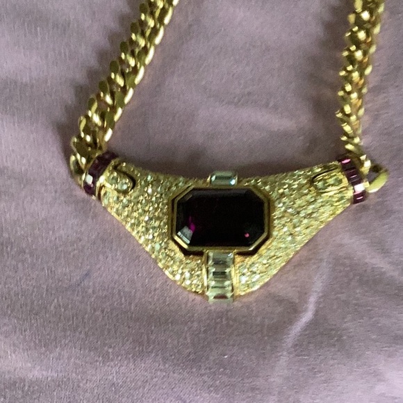 Necklace  Oscar marked, women’s , costume .rare find - Picture 4 of 8